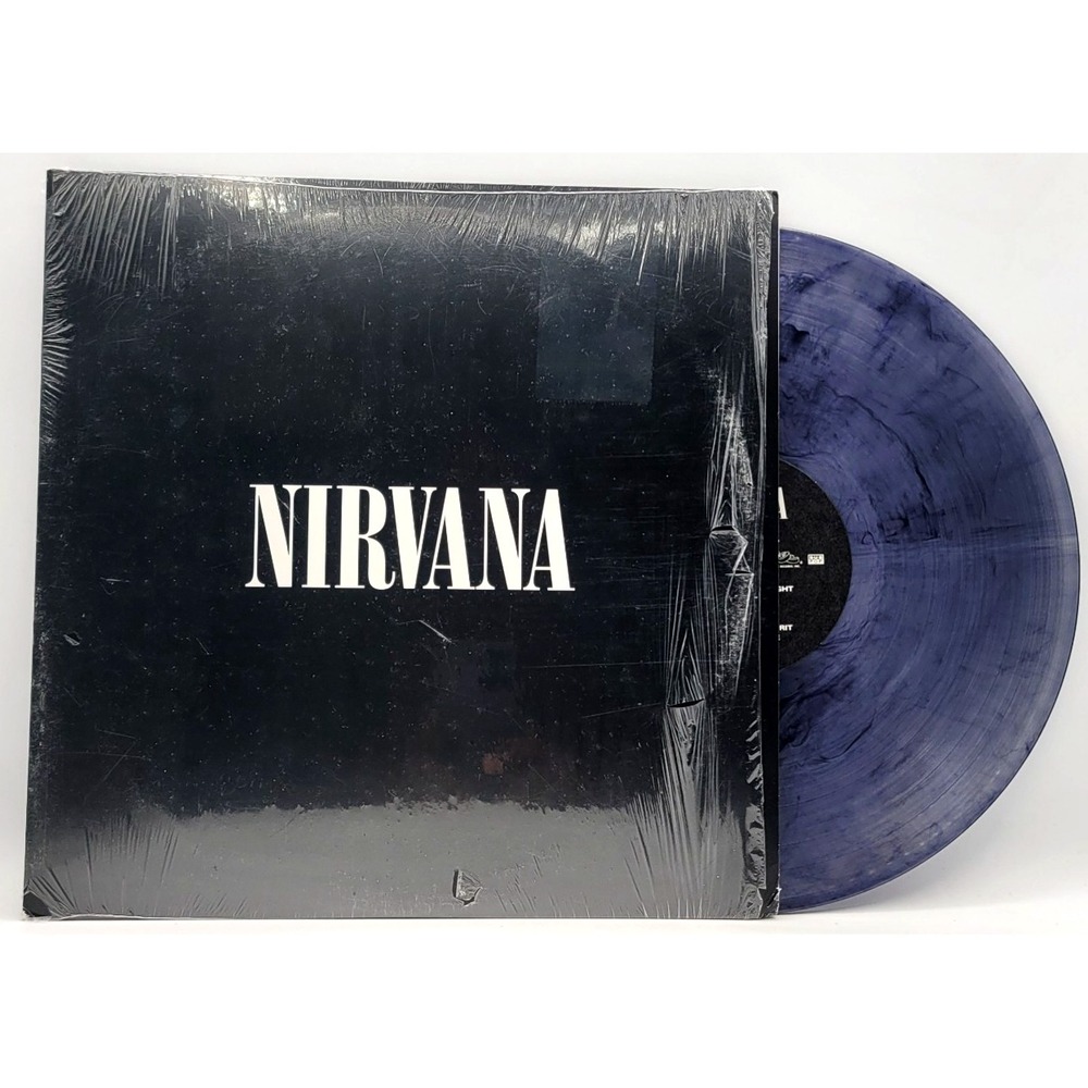 NIRVANA - SELF‎ TITLED - ROCK LP RECORD SMOKE VINYL IN SHRINK